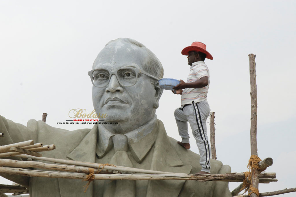 25 Feet Dr. B. R Ambedkar Statue. By Bodasu Venkata Ramana